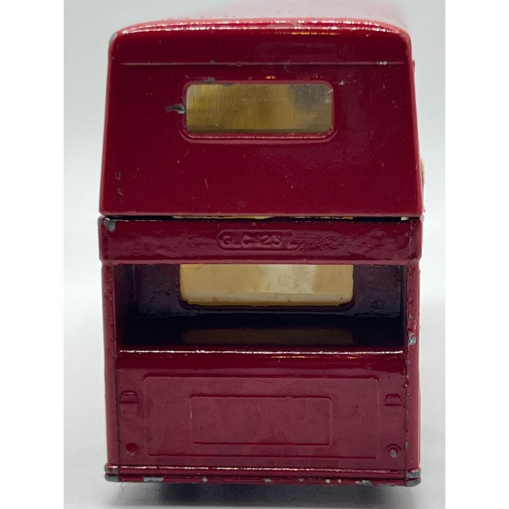 70s Matchbox Red Double Decker Bus Metal Toy Model The Londoner Swinging Carnaby - Picture 11 of 15